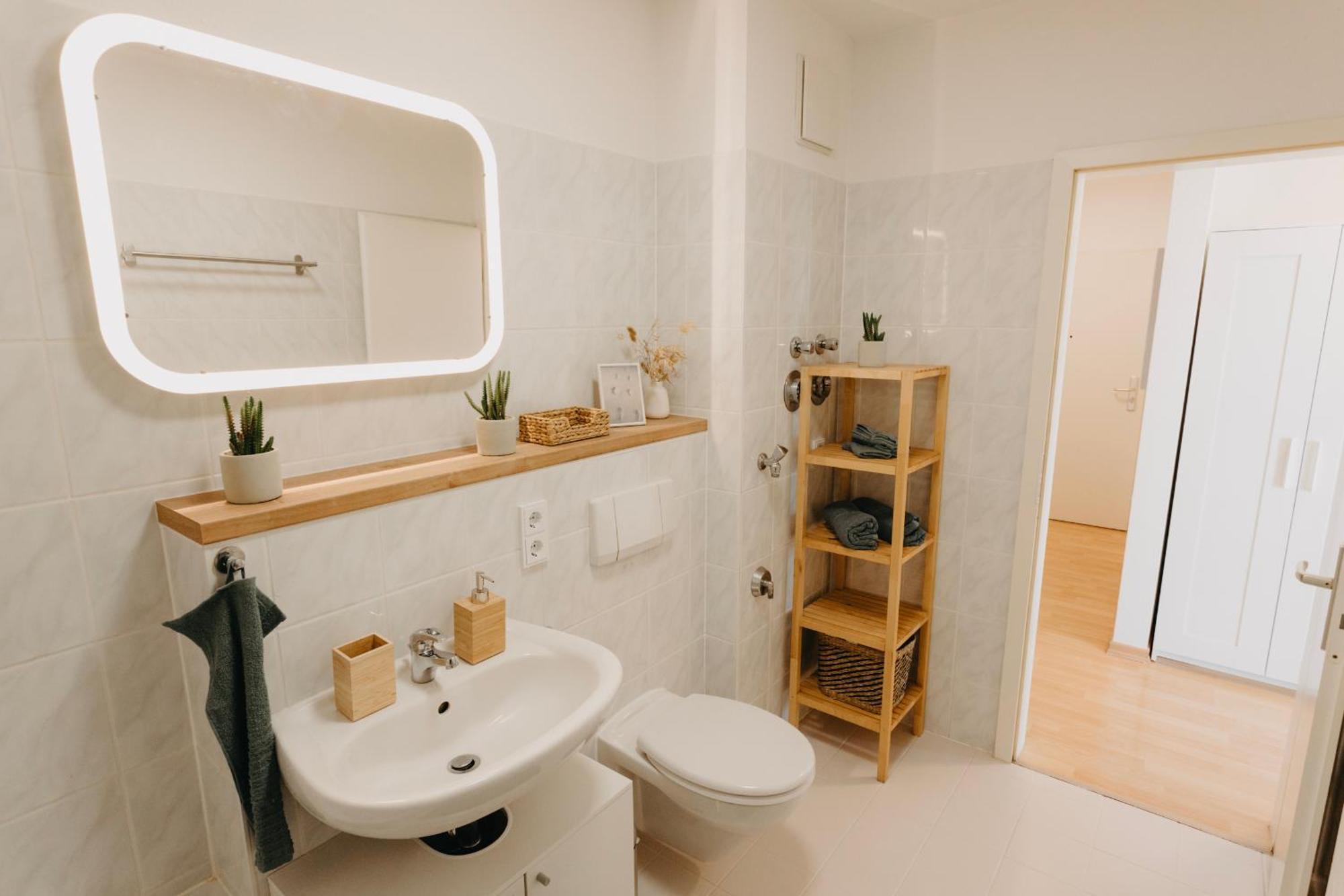 Traber Apartments 1 Sz Zentral Ruhig Balkon Leipzig Bagian luar foto